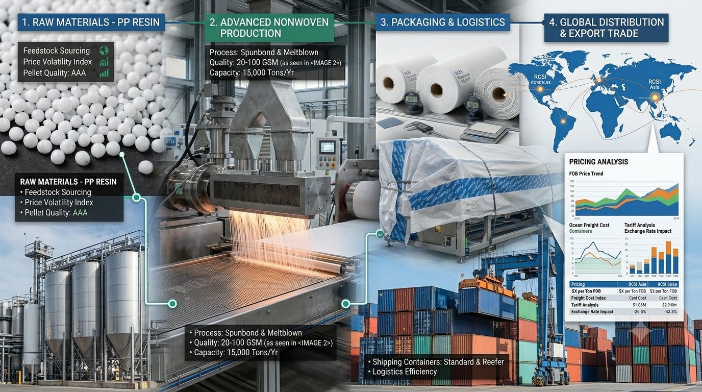 International buyers discussing spunbond nonwoven fabric supply solutions