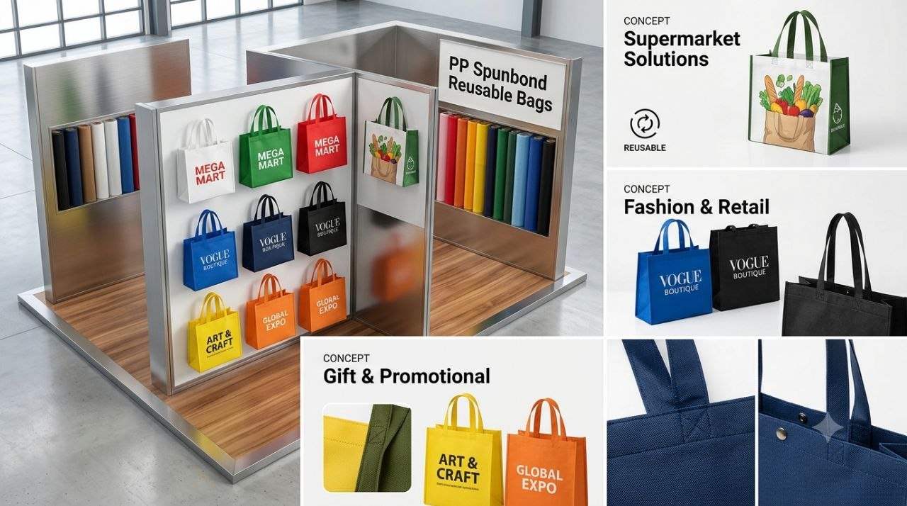 Applications of Spunbond Shopping Bags