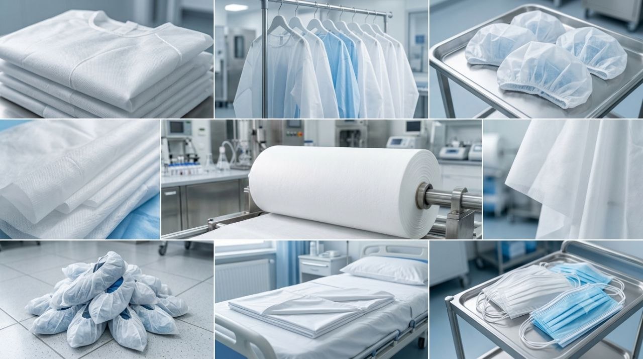 Weblog Medical products manufactured from polypropylene spunbond nonwoven fabric