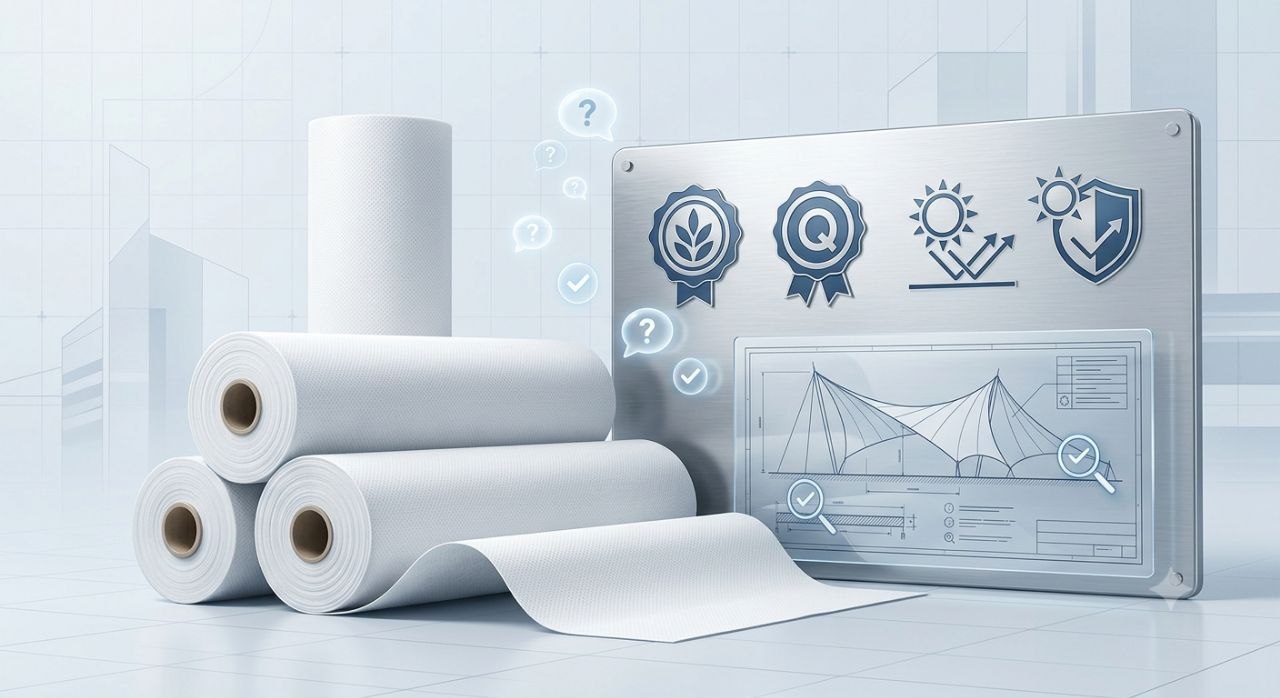 Frequently asked questions about UV stabilized polypropylene spunbond fabric and outdoor applications.